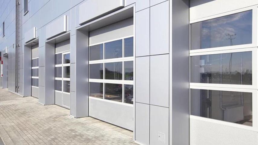 панорамные ворота в Лабинске